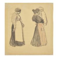 Théophile Steinlen (French, 1852-1923) — Femmes Normandes