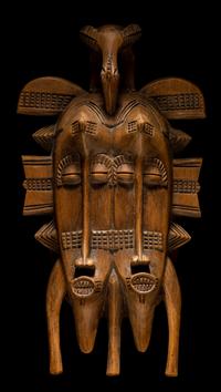Three Senufo Wood Masks