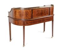 A Regency Mahogany Carlton House Desk