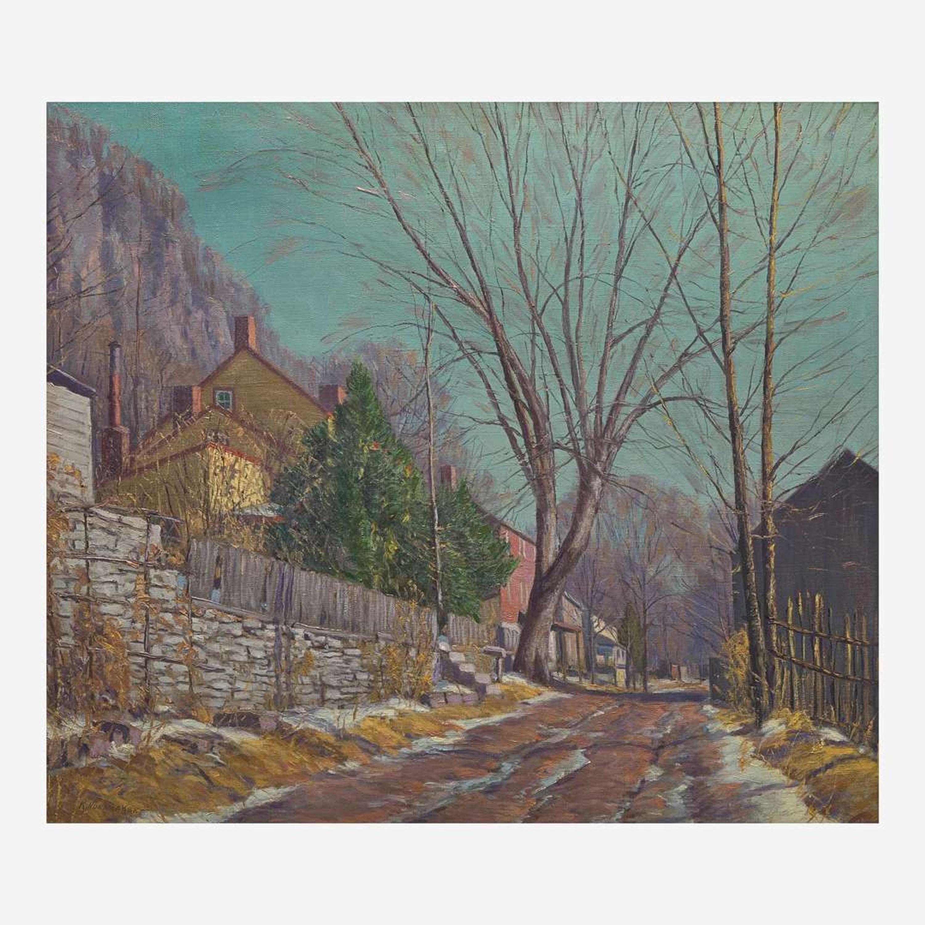 Kenneth R. Nunamaker (American, 1890–1957) On the Missing Link (Raven Rock, New Jersey)