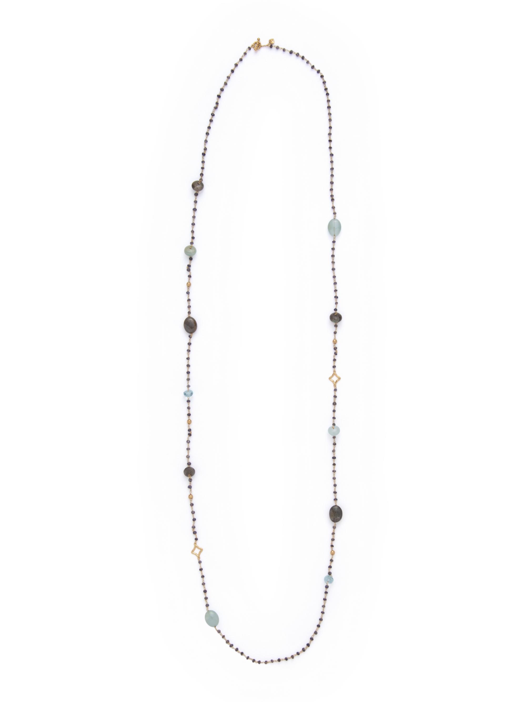 DAVID YURMAN, MULTIGEM 'POTPOURRI' LONGCHAIN NECKLACE