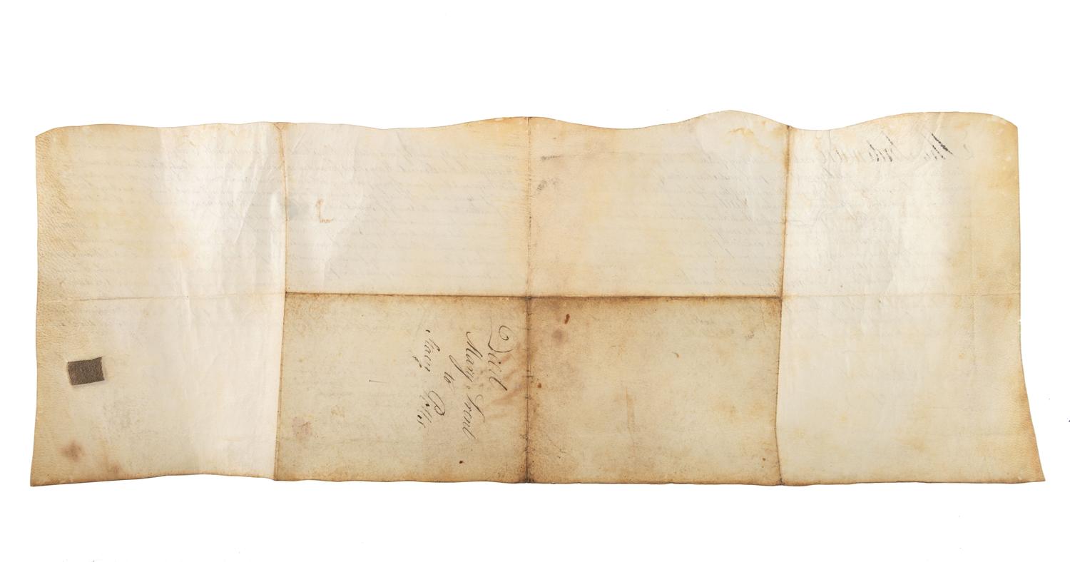 [COLONIAL] - [INDENTURE] Signed by Edward Shippen (IV) as President of the Court of Common Pleas. 2 June 1787.