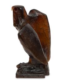 A Daum Pâte de Verre Sacre Sculpture