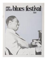 [Music] Four Items Promoting the Ann Arbor Blues and Jazz Festivals, 1970-72
