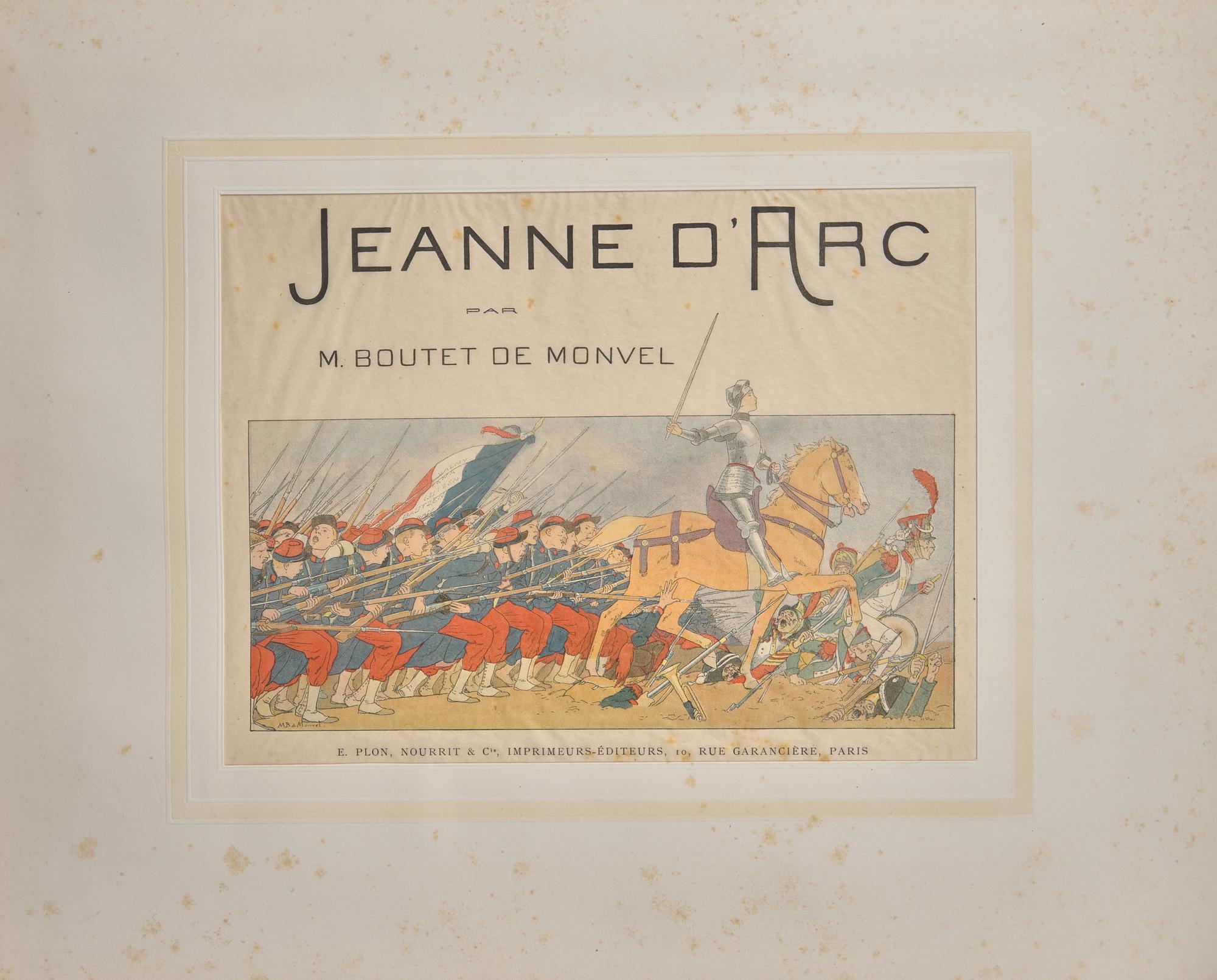 [Tsar Nicolas II of Russia] Boutet de Monvel, Louis-Maurice. Jeanne d'Arc