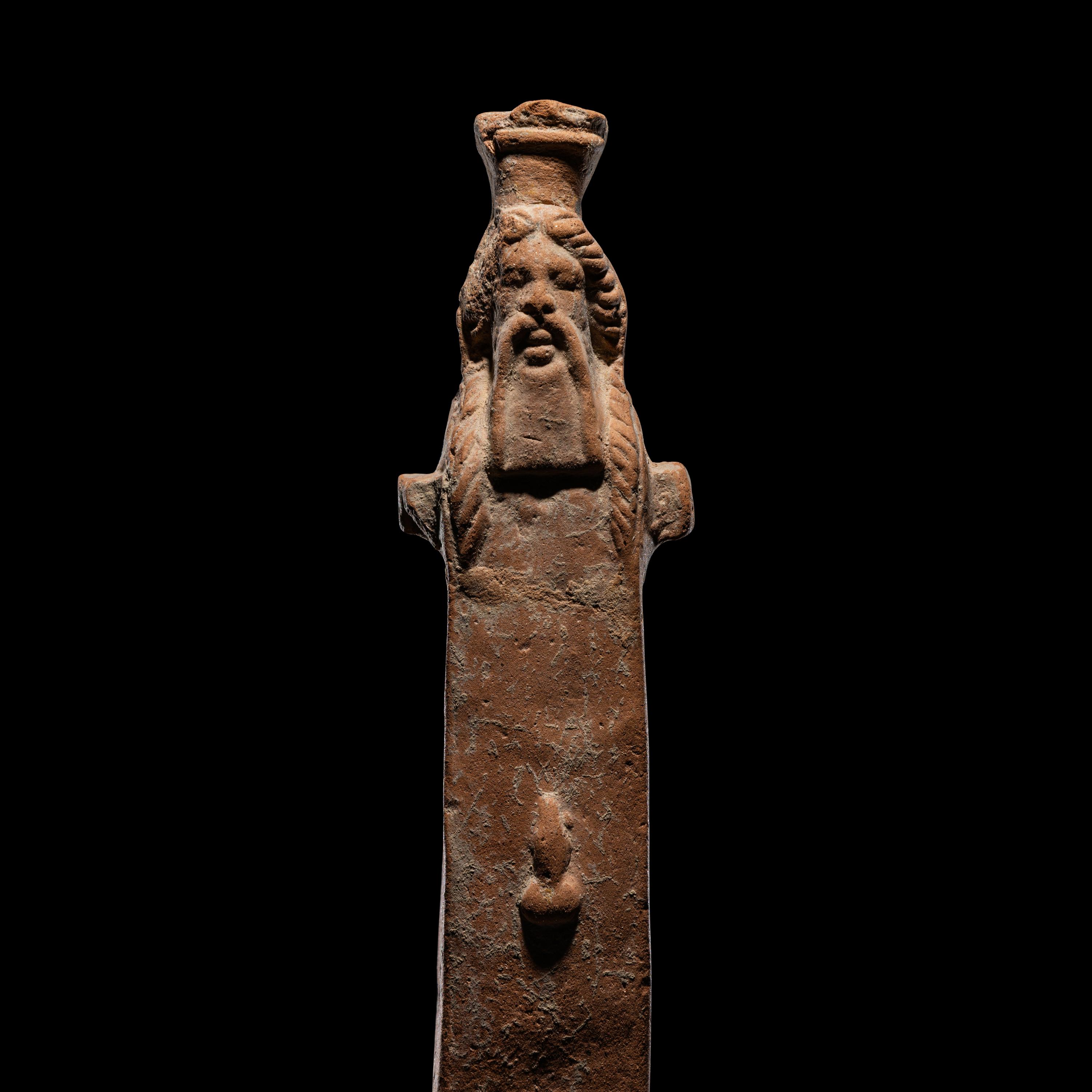 A Greek Terracotta Herm