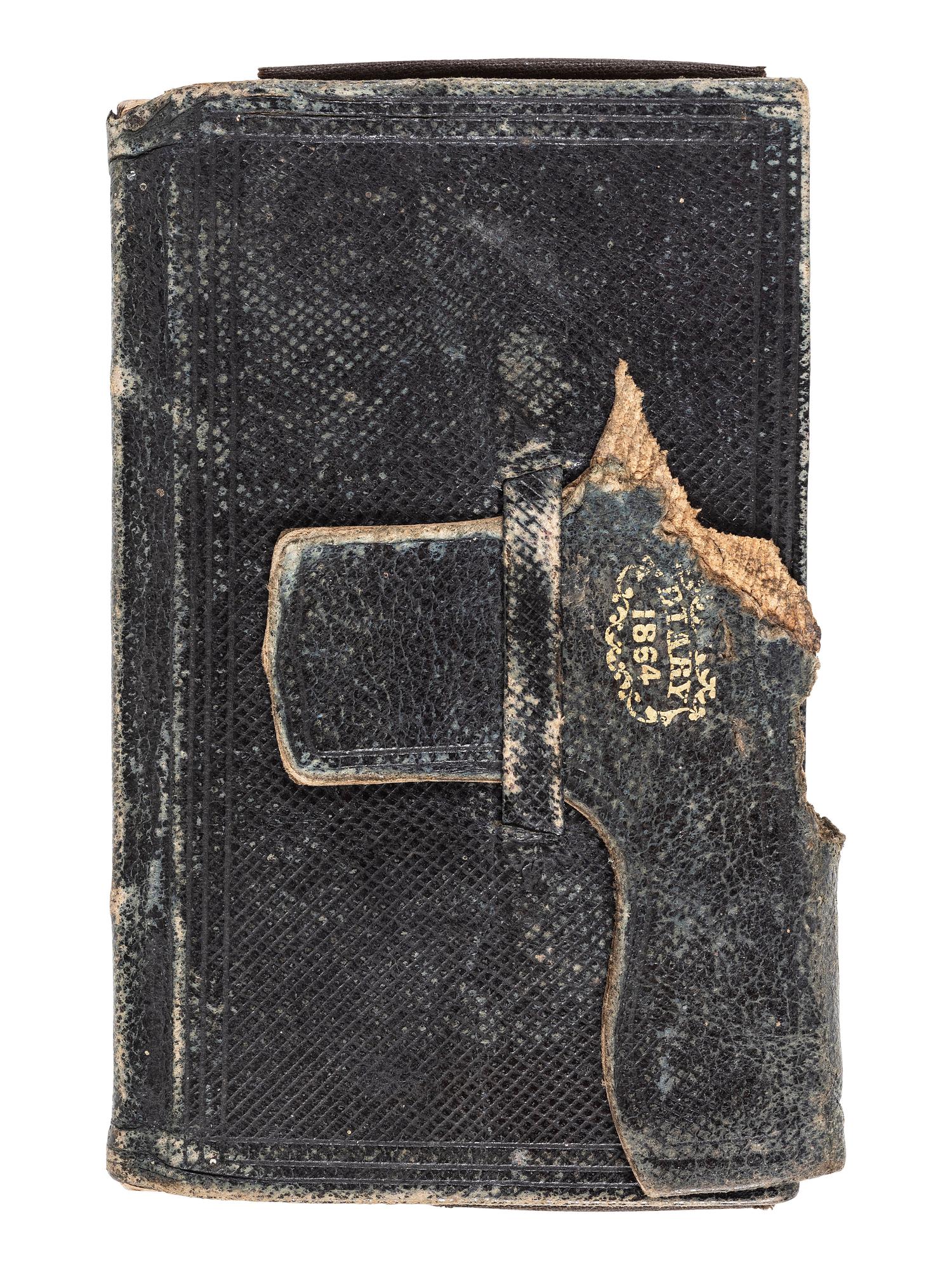 [CIVIL WAR]. 1864 diary of Private Joseph C. Foster, 148th New York Infantry, wounded at Battle of Chaffin's Farm.