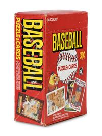 A Box of 1984 Donruss Baseball Cards (36 Packs, Possible Don Mattingly Rookie)