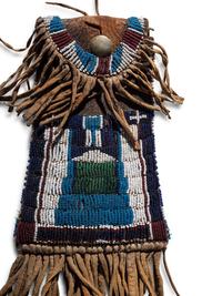 Kiowa Beaded Hide Strike-a-Light Case