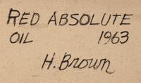 Red Absolute , 1963