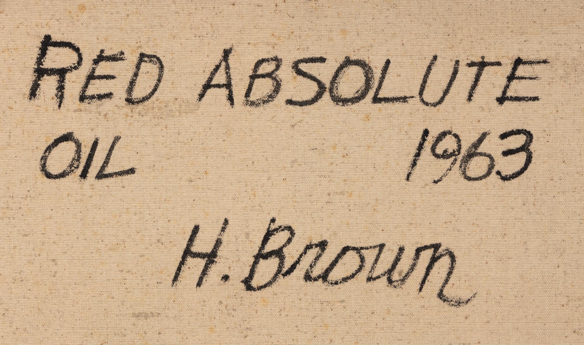 Red Absolute , 1963