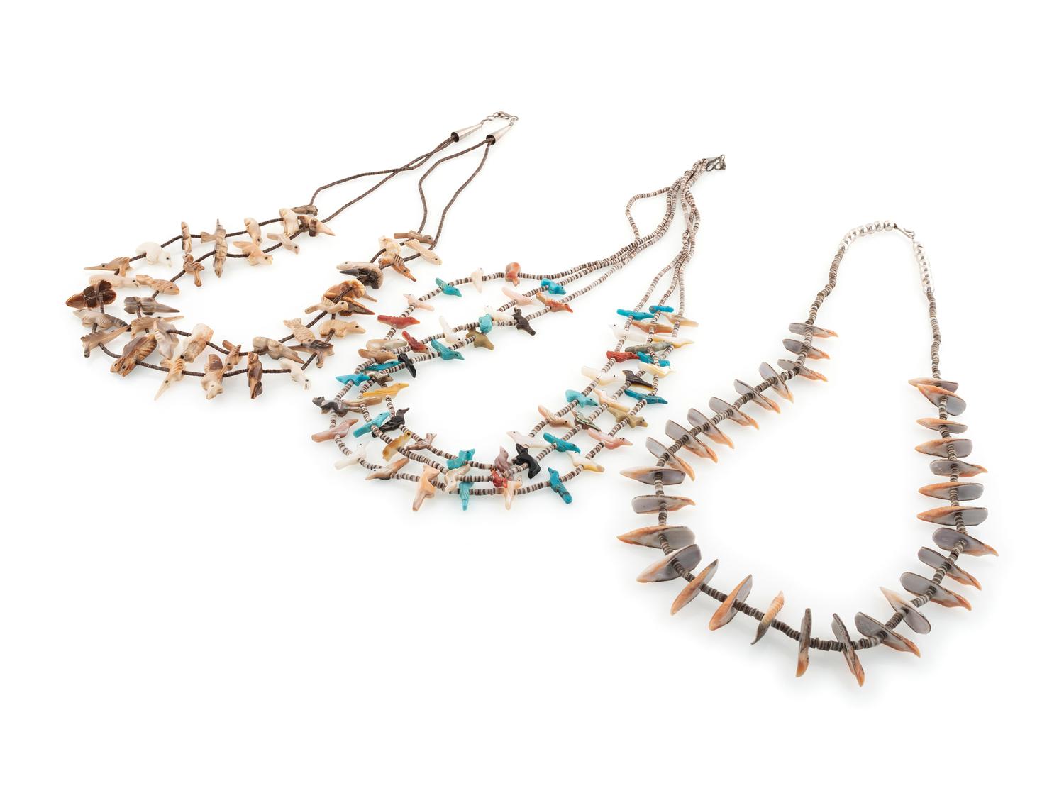 Zuni Fetish Necklaces