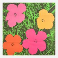 [Art] Warhol, Andy Printed Invitation to the “Flowers” Show at Leo Castelli Gallery