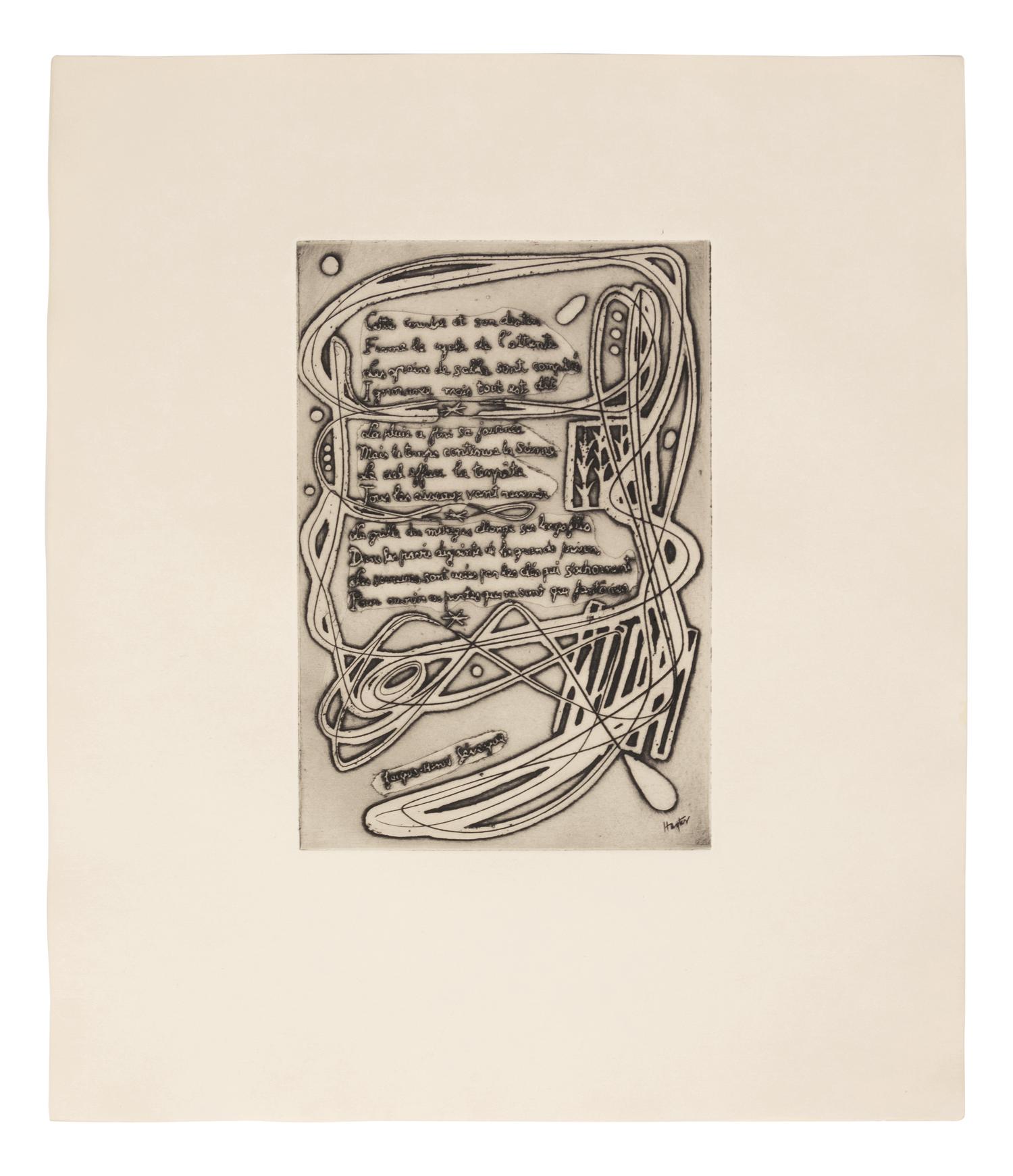 21 Etchings and Poems (complete portfolio of 21)