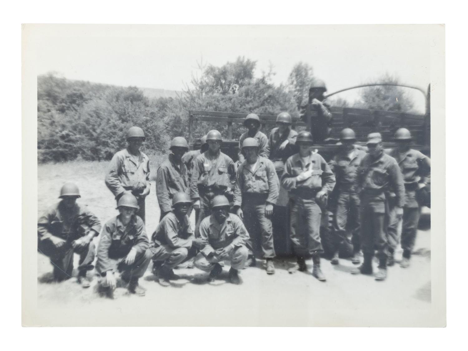 [WORLD WAR II]. Archive identified to African American Sergeant William T. Carter.