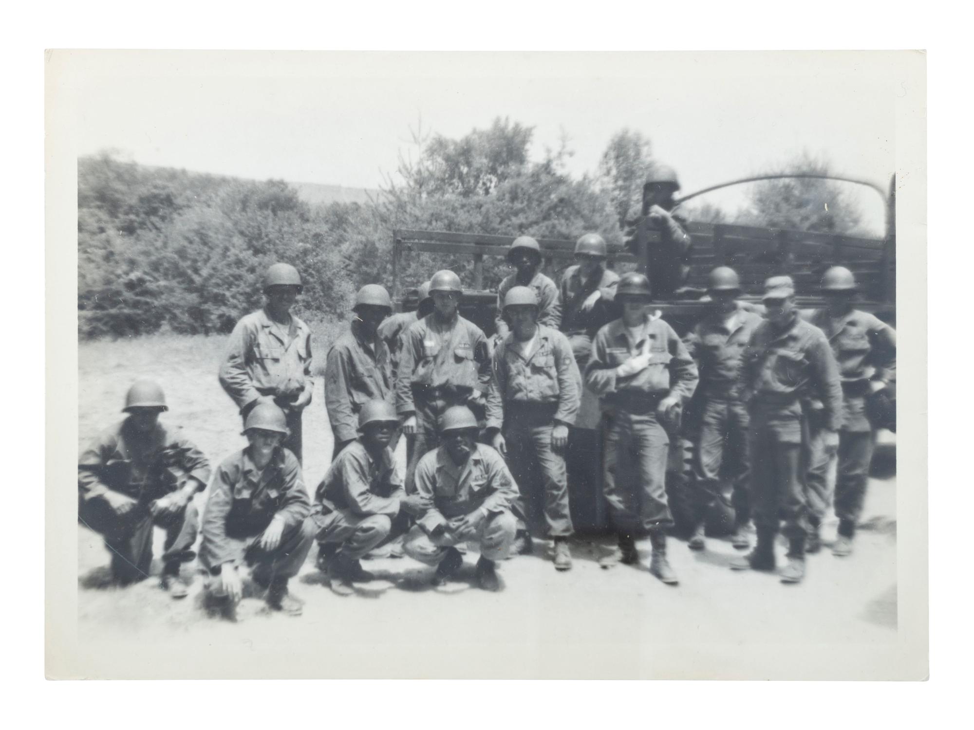[WORLD WAR II]. Archive identified to African American Sergeant William T. Carter.
