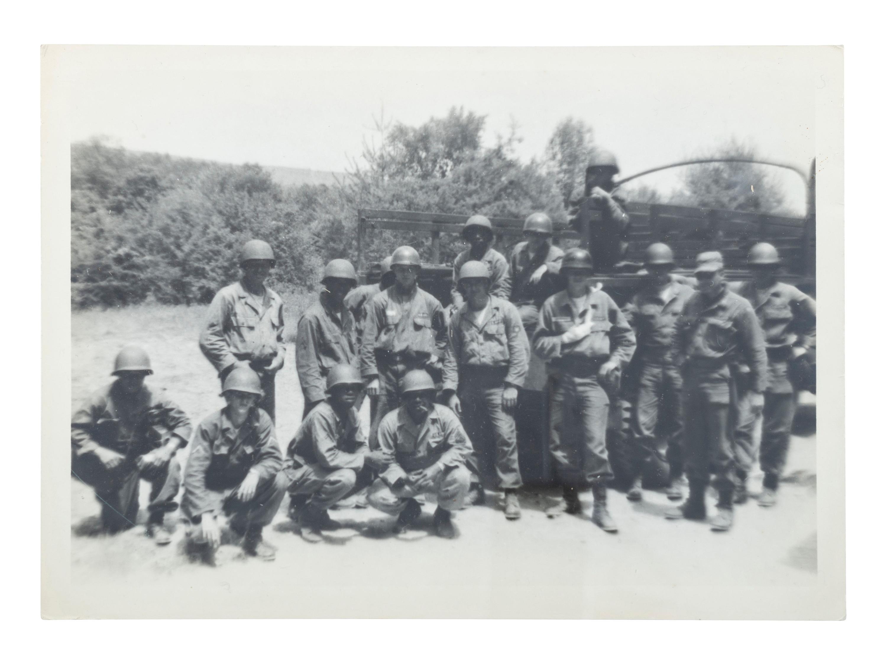 [WORLD WAR II]. Archive identified to African American Sergeant William T. Carter.