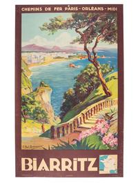 Eight London Underground and Other Travel Posters