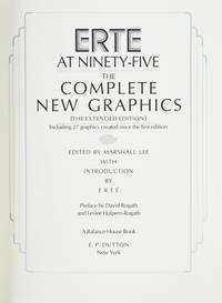 ERTE, ROMAIN DE TIRTOFF. Erte at Ninety-Five. NY, (1987). With polychrome bronze relief mounted to cover. Limited, signed.