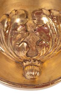 A Pair of Continental Giltwood Wall Brackets