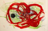 Untitled (Green on Red) from Serie I