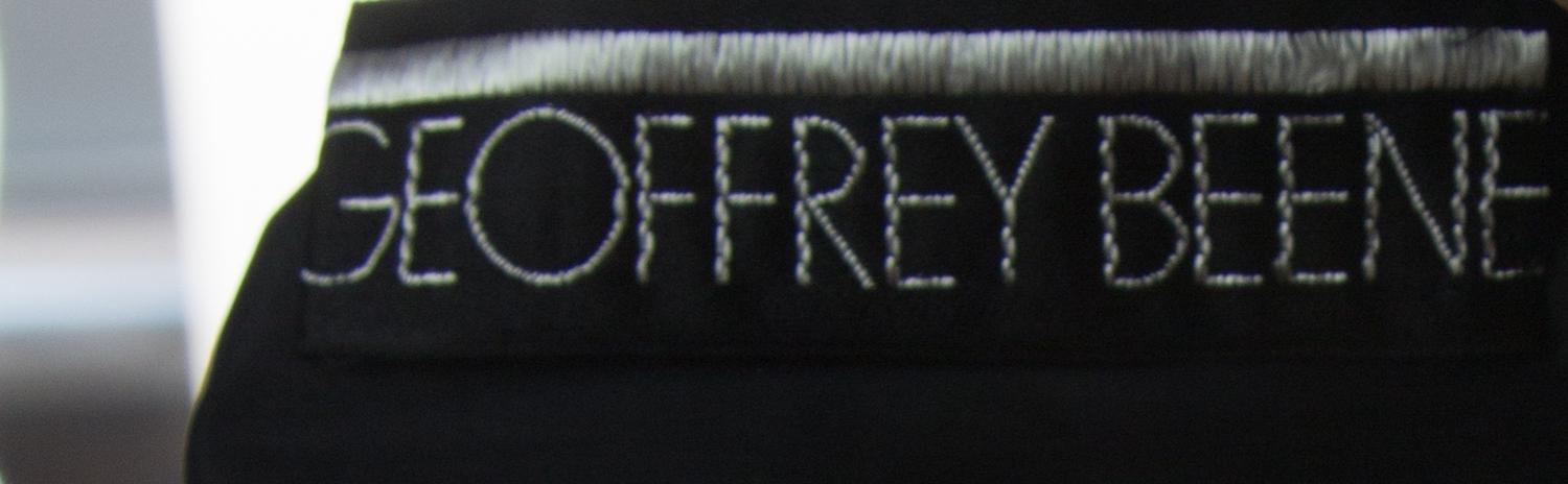 A Geoffrey Beene Black Wool Dress,
