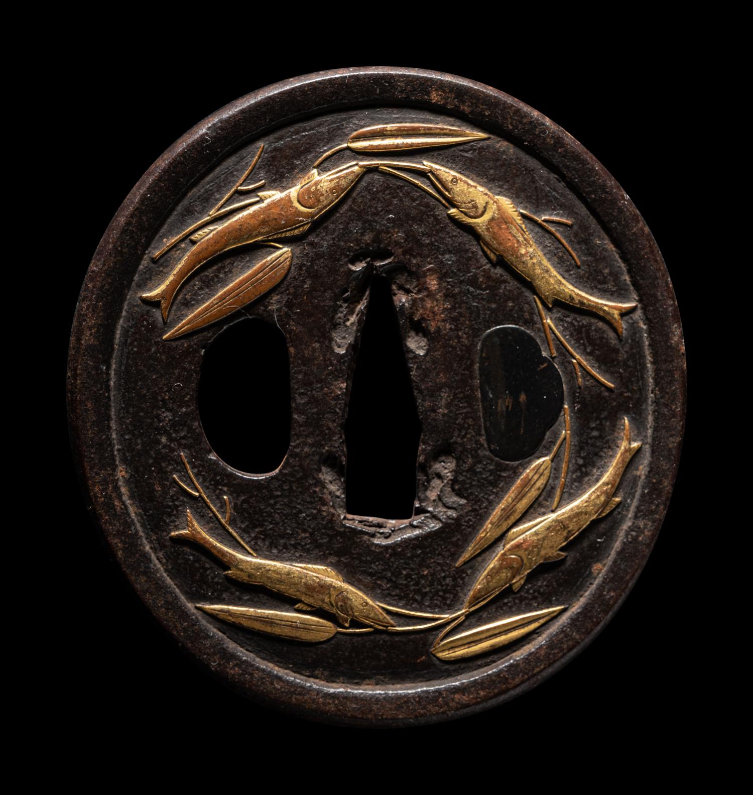 Three Japanese Metal Tsuba