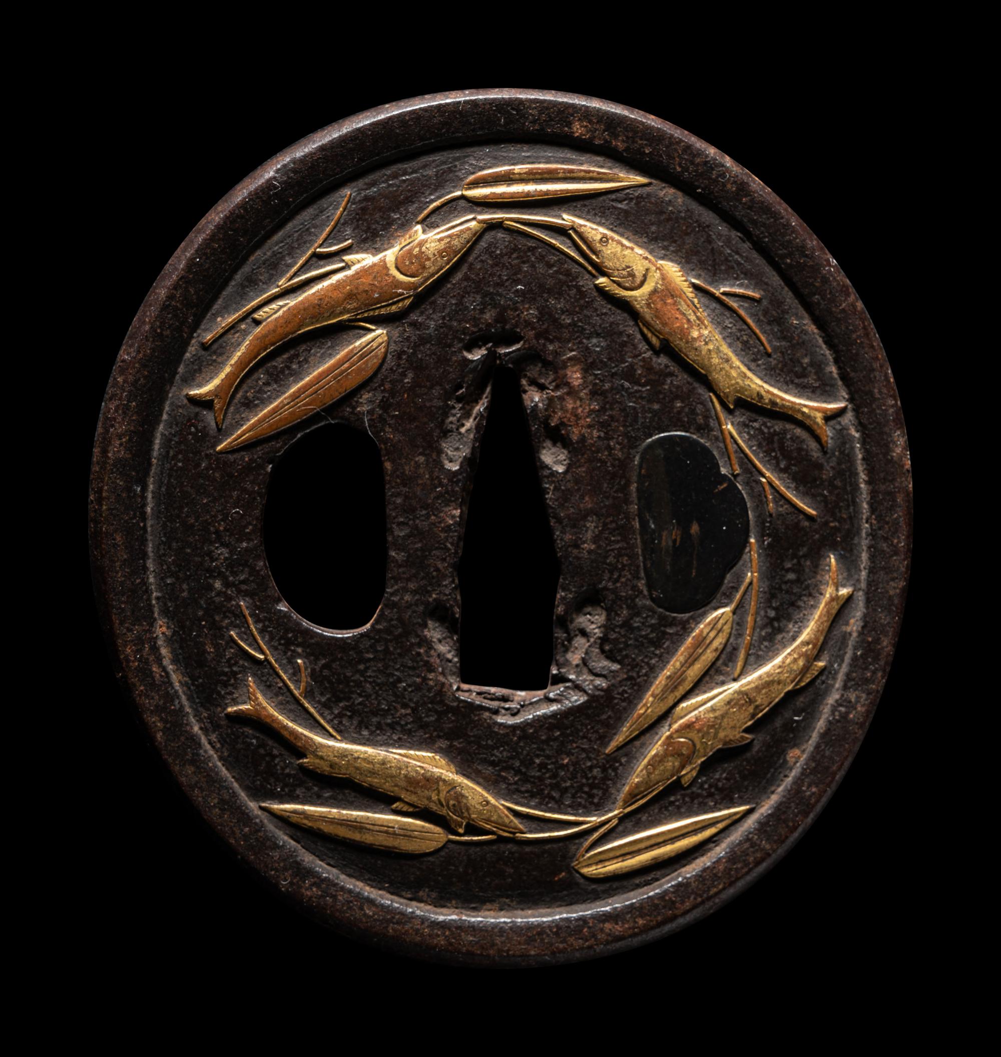 Three Japanese Metal Tsuba