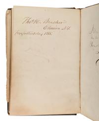 [LINCOLN, Abraham (1809-1865), DOUGLASS, Frederick (ca 1818-1895), and others - AUTOGRAPH ALBUM].
