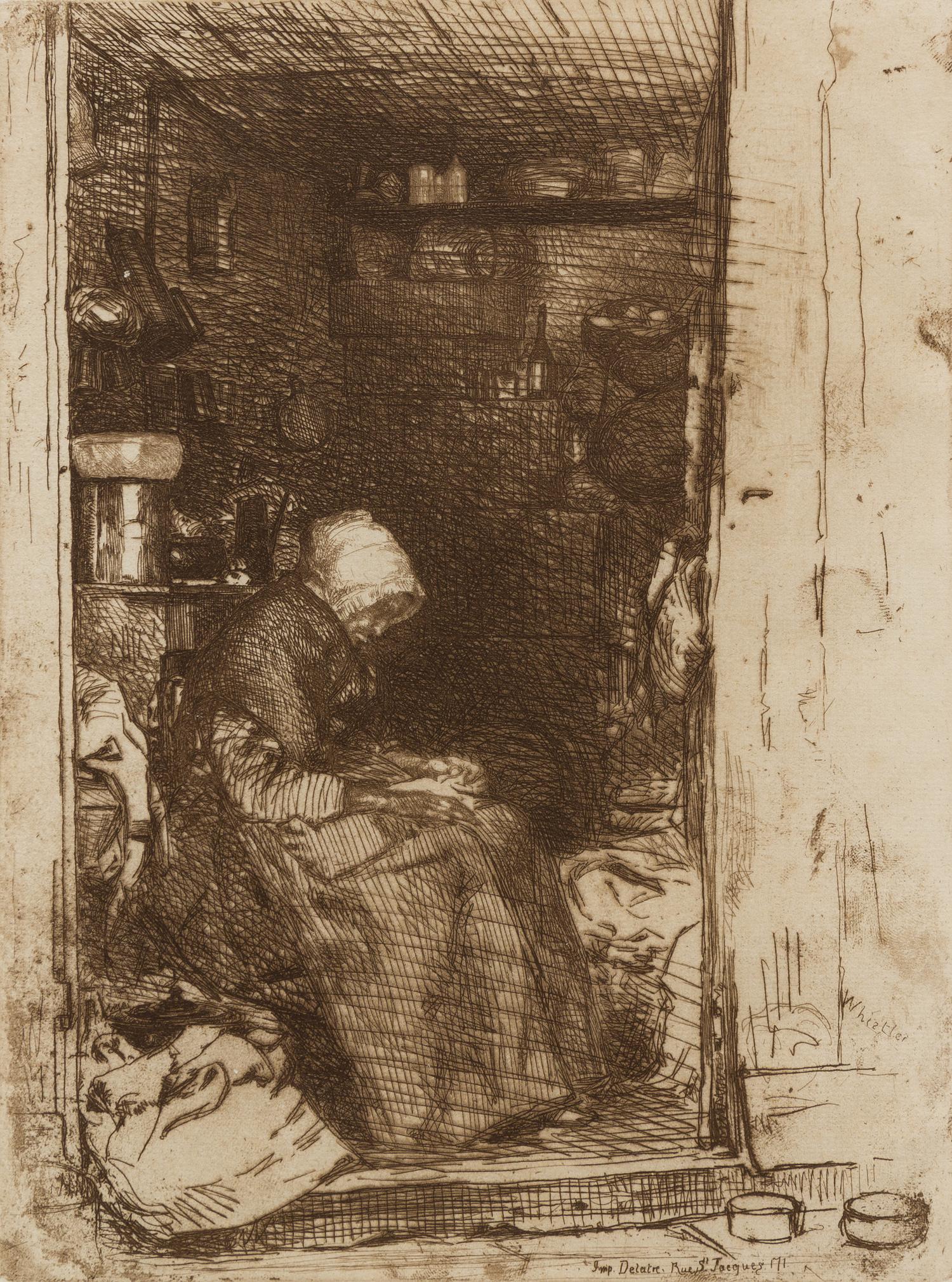 James Abbott McNeill Whistler, (American, 1834–1903), La vielle aux loques, 1858