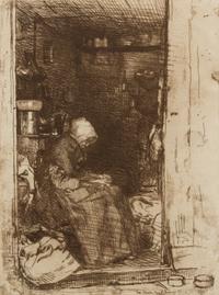 James Abbott McNeill Whistler, (American, 1834–1903), La vielle aux loques, 1858
