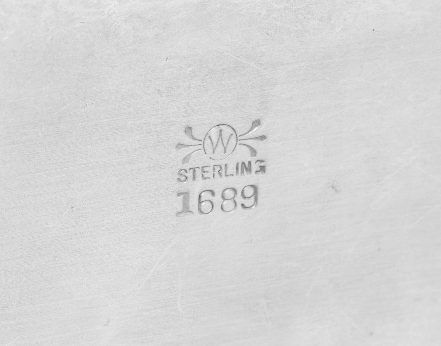 Four American Silver Table Articles