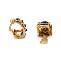SABBADINI, COLLECTION OF YELLOW GOLD, SAPPHIRE AND DIAMOND JEWELRY