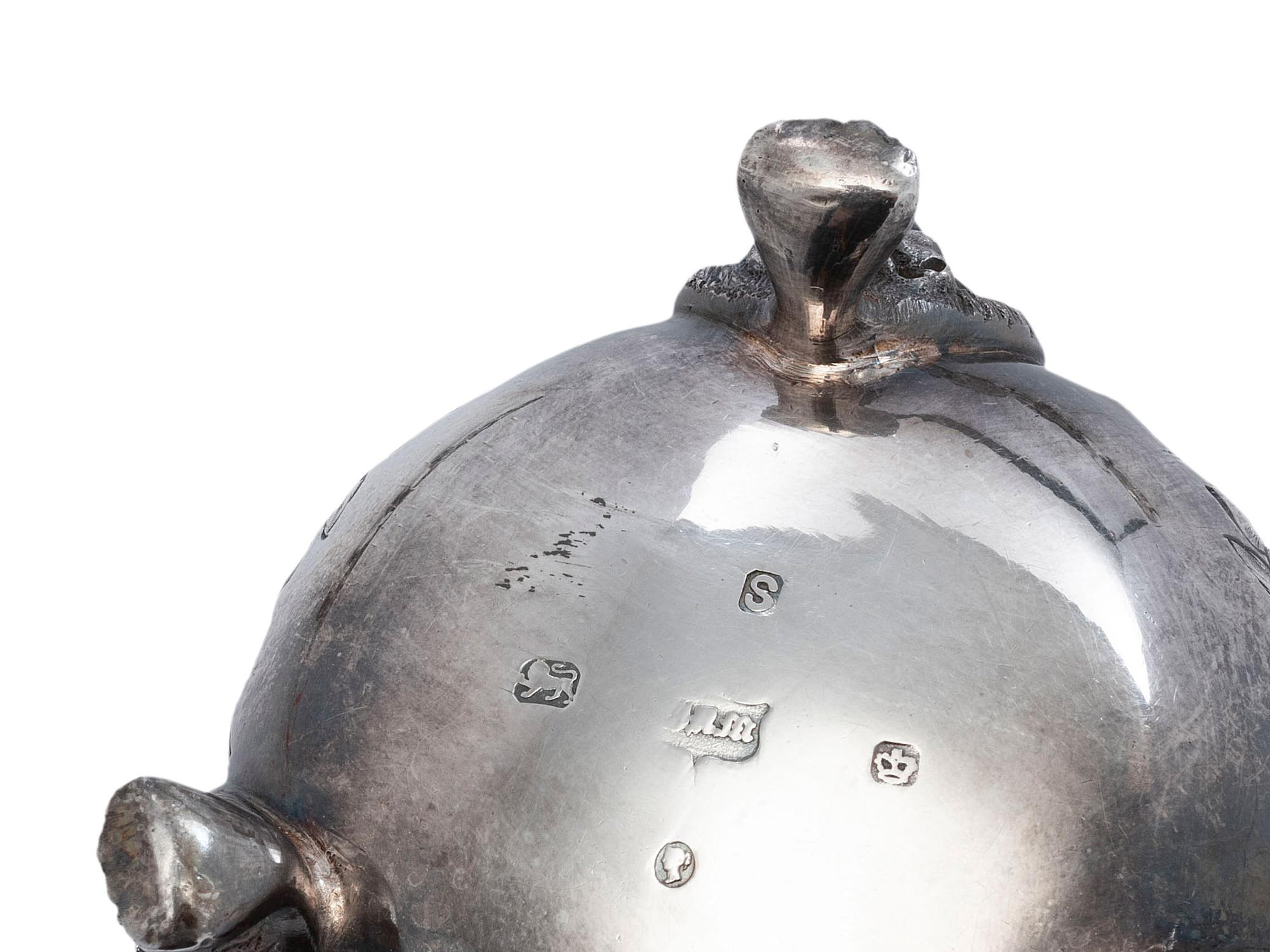 Eight English Silver Table Wares