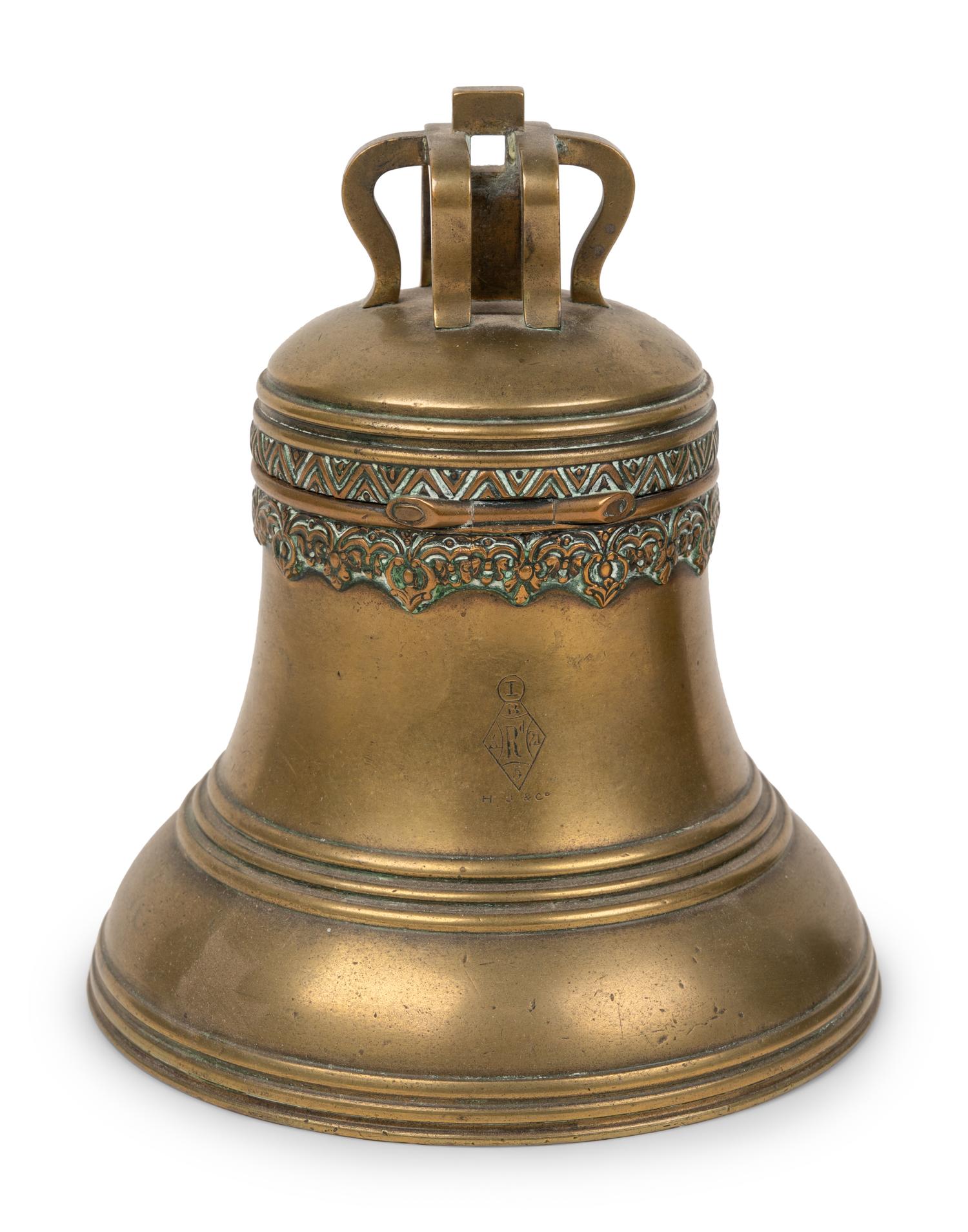 An Eagle-Form Inkwell and an English Bell Inkwell