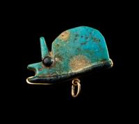 A Group of 5 Egyptian Stone and Faience Amulets