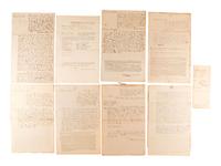 [NEW YORK]. Ephemera related to the state of New York highlighted by a rare copy of an 1871 New York Times investigative report on Boss William M. Tweed and the Tammany Democrats.
