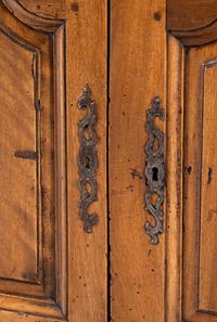A Louis XV Walnut Cabinet