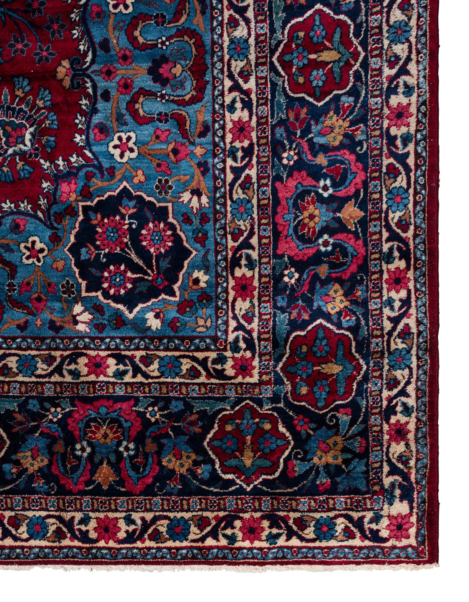 A Kirman Wool Rug