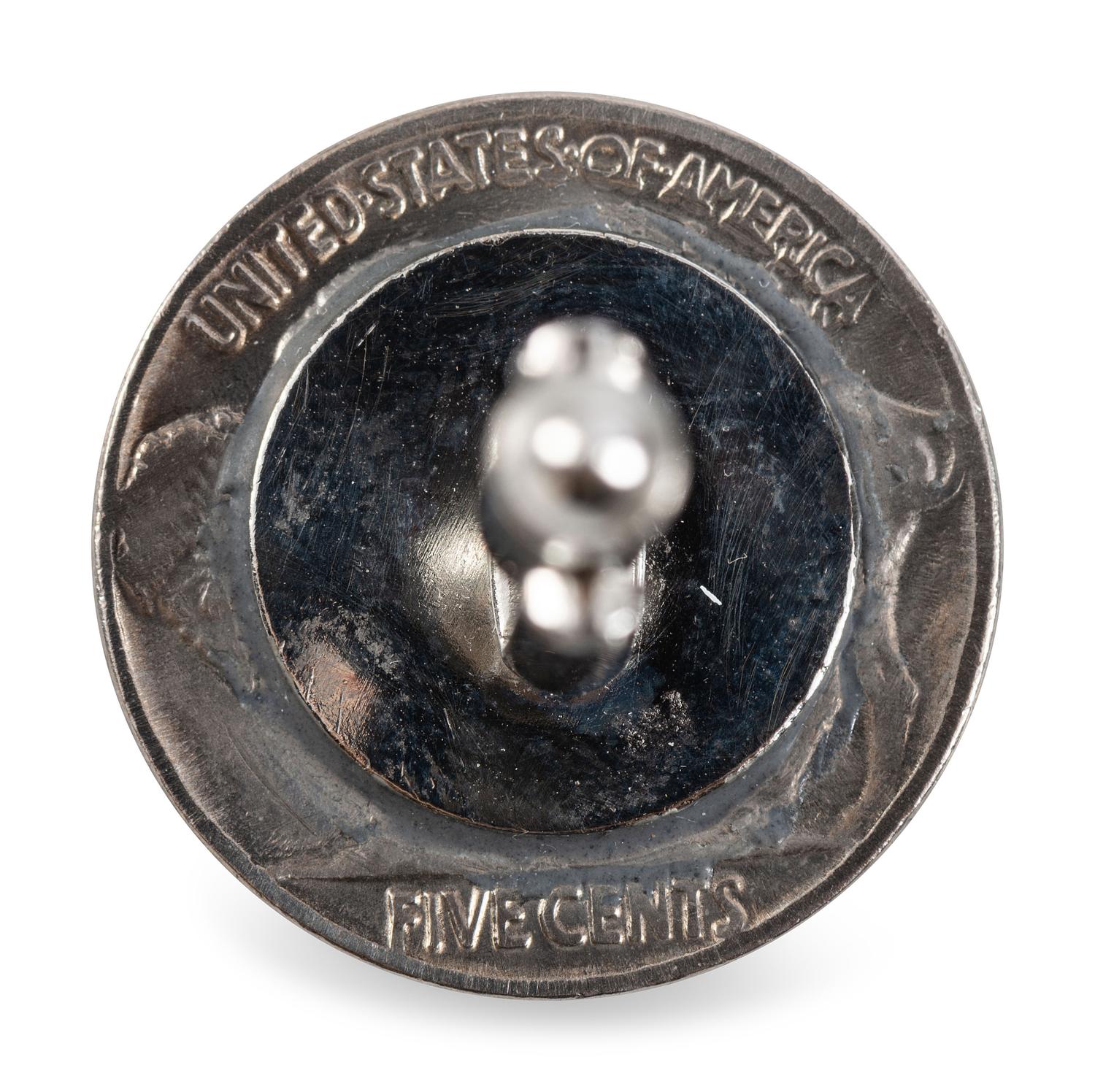 Southwestern-style Coin Button Covers AND Cuff Links