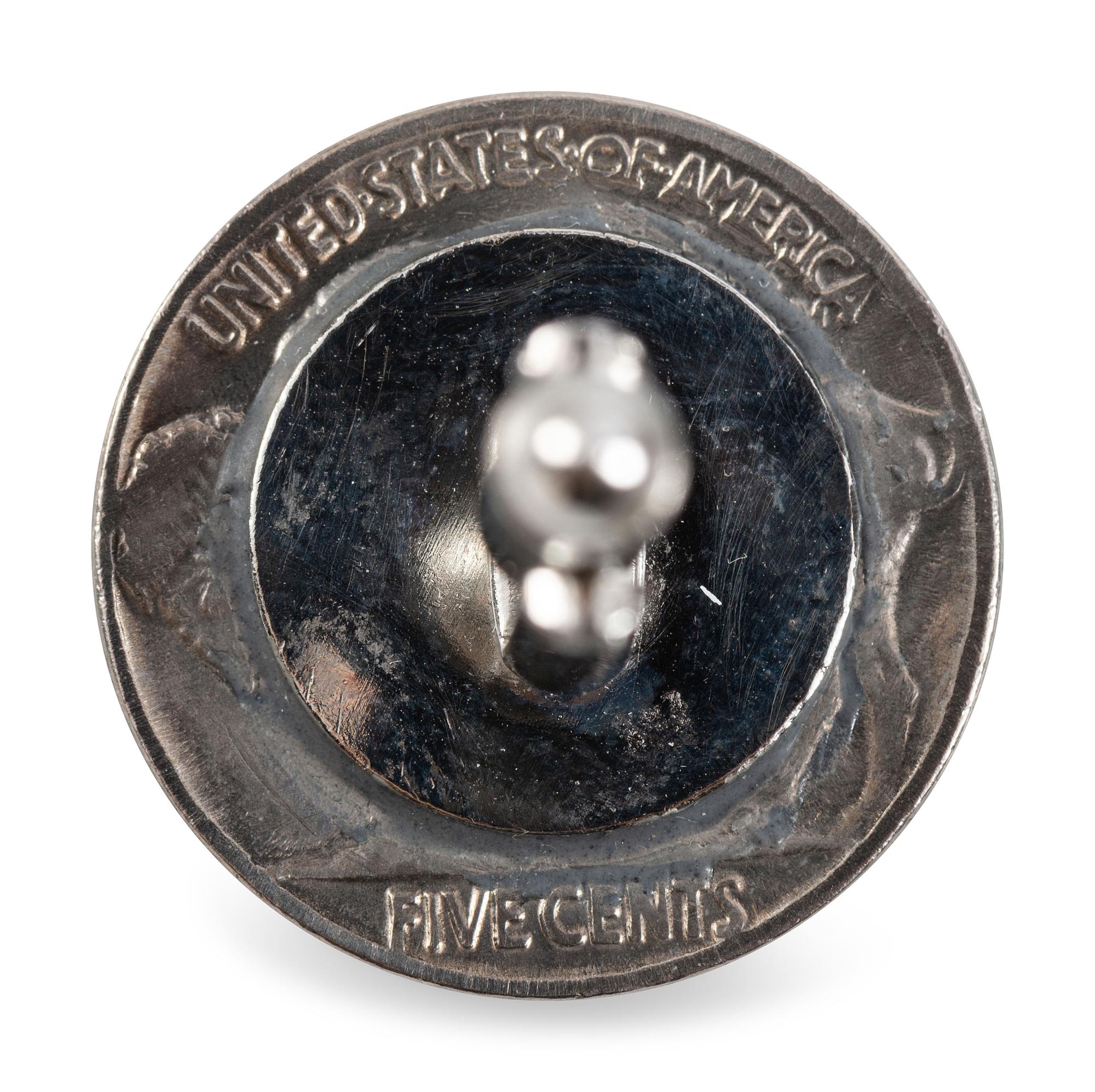 Southwestern-style Coin Button Covers AND Cuff Links