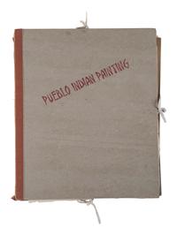 [SOUTHWEST] Pueblo Indian Painting. 50 Reproductions of Watercolor Paintings by Indian Artists of the New Mexican Pueblos of San Ildefonso and Sia