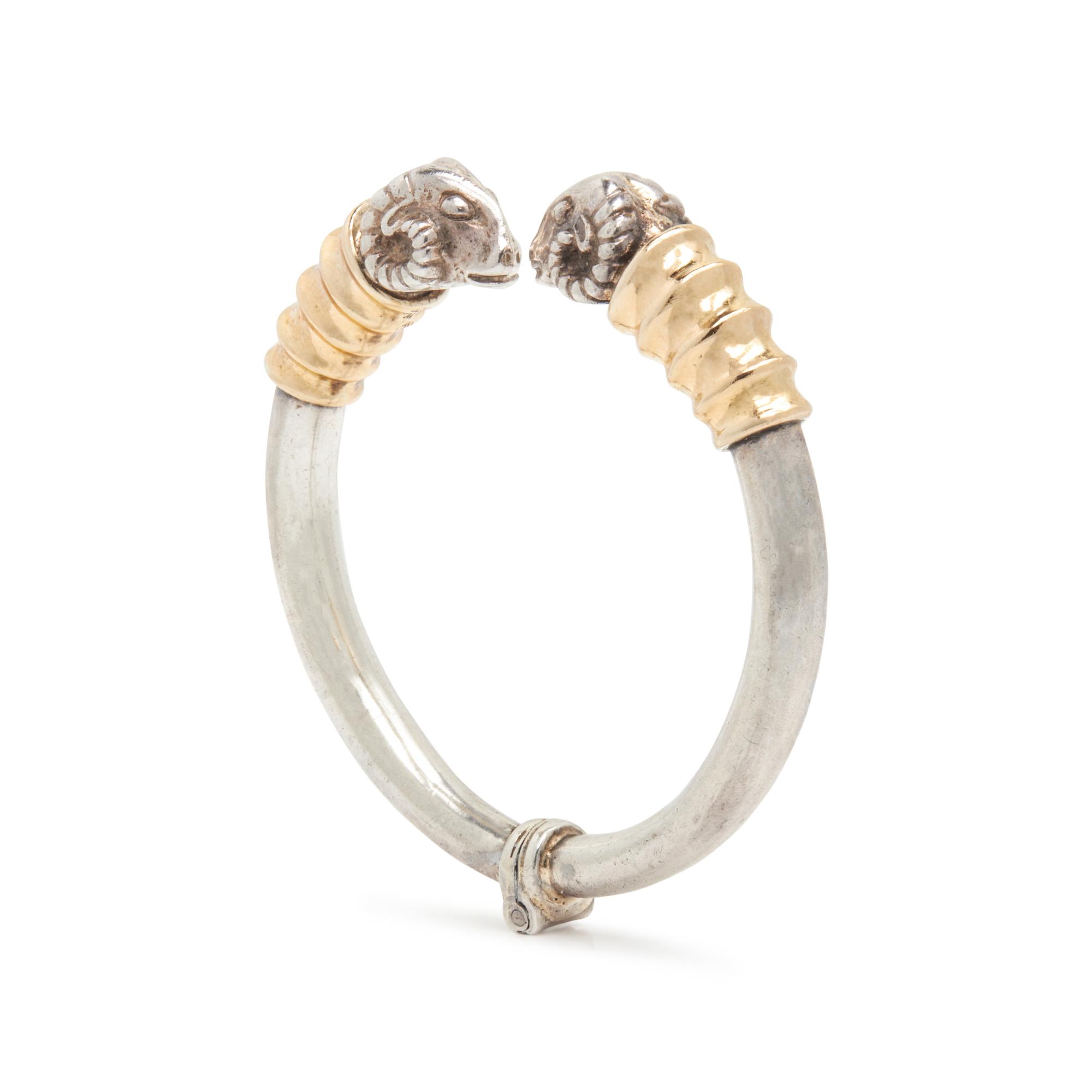 ZOLOTAS, STERLING SILVER AND YELLOW GOLD JEWELRY SUITE