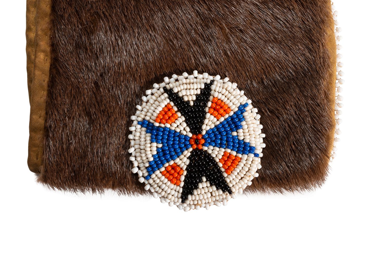 Prairie Otter Fur Turban
