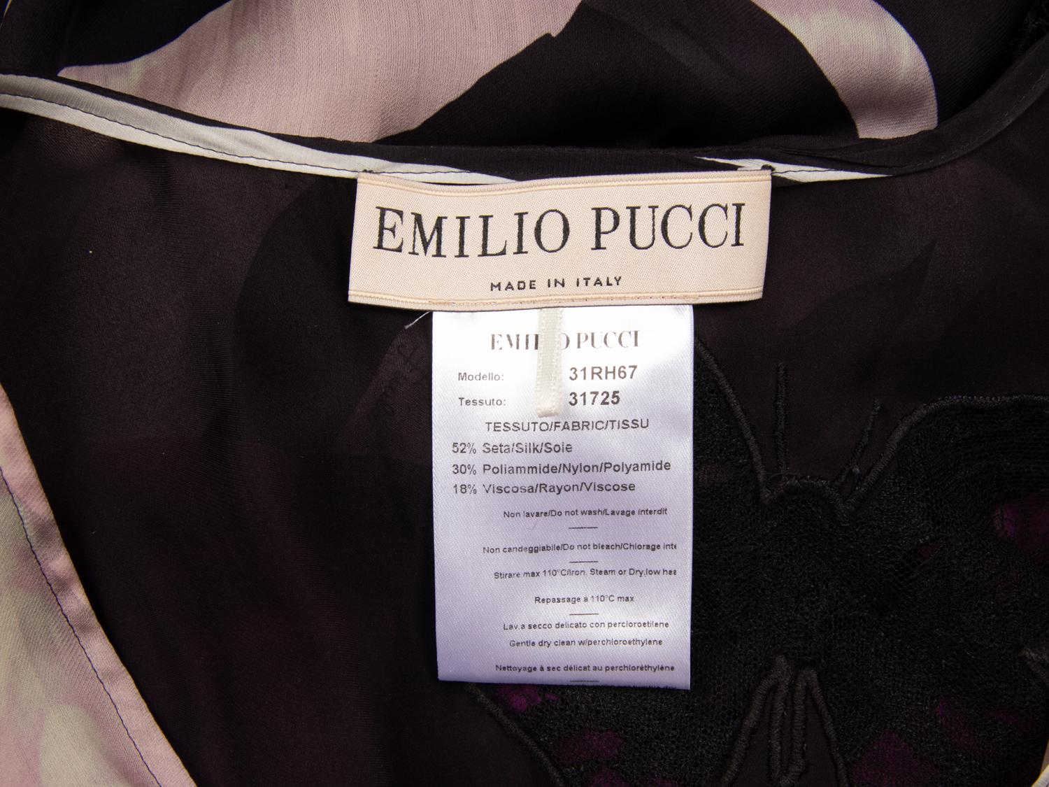 Emilio Pucci, Lace Butterfly Kaftan