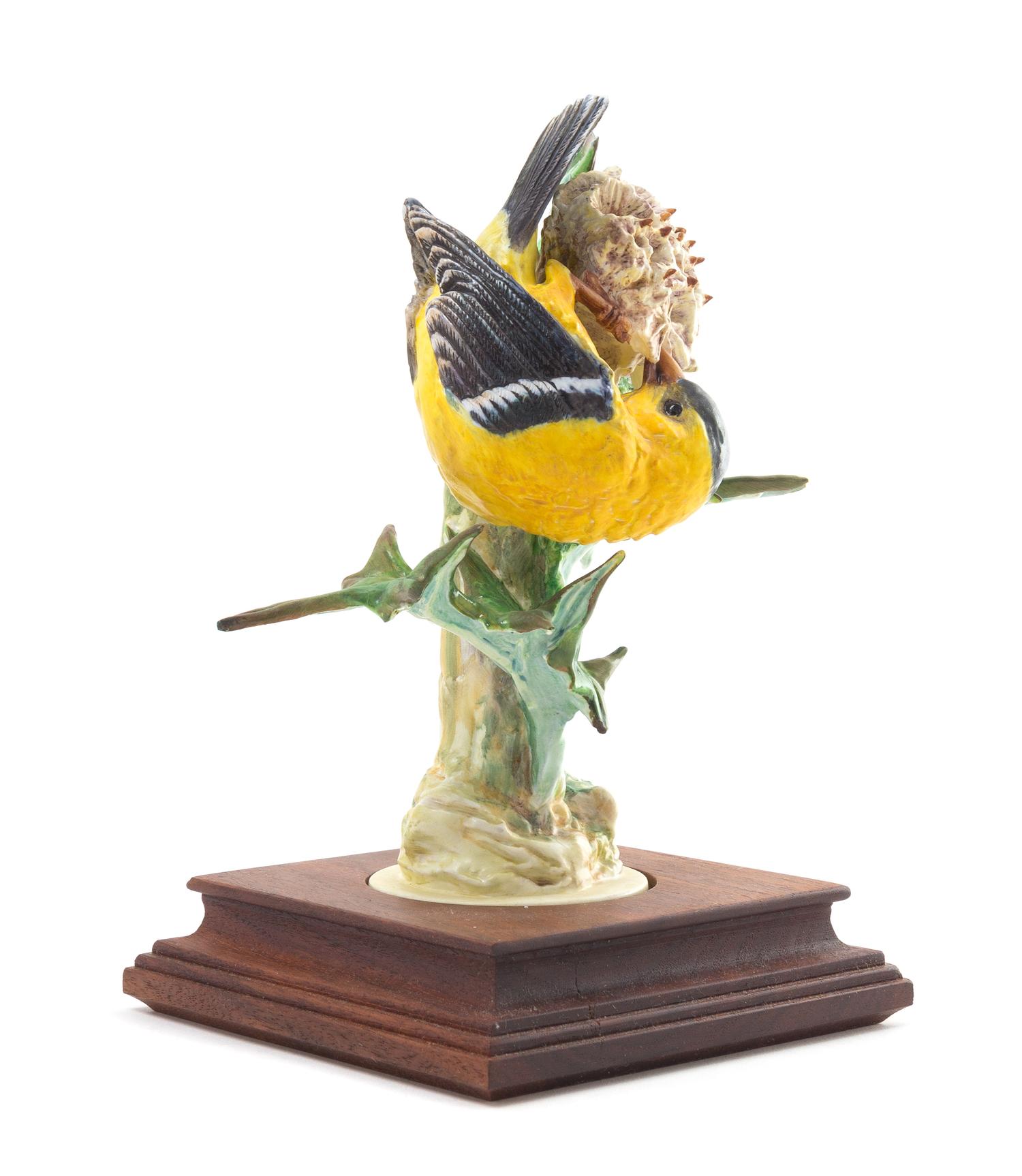 A Royal Worcester Dorothy Doughty Bird Height 8 1/4 inches.