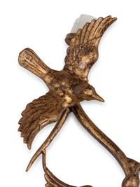 A Pair of Gilt Metal Ornaments