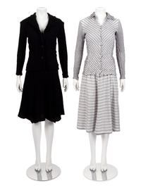 Two Issey Miyake Skirt Ensembles, 1990-2010