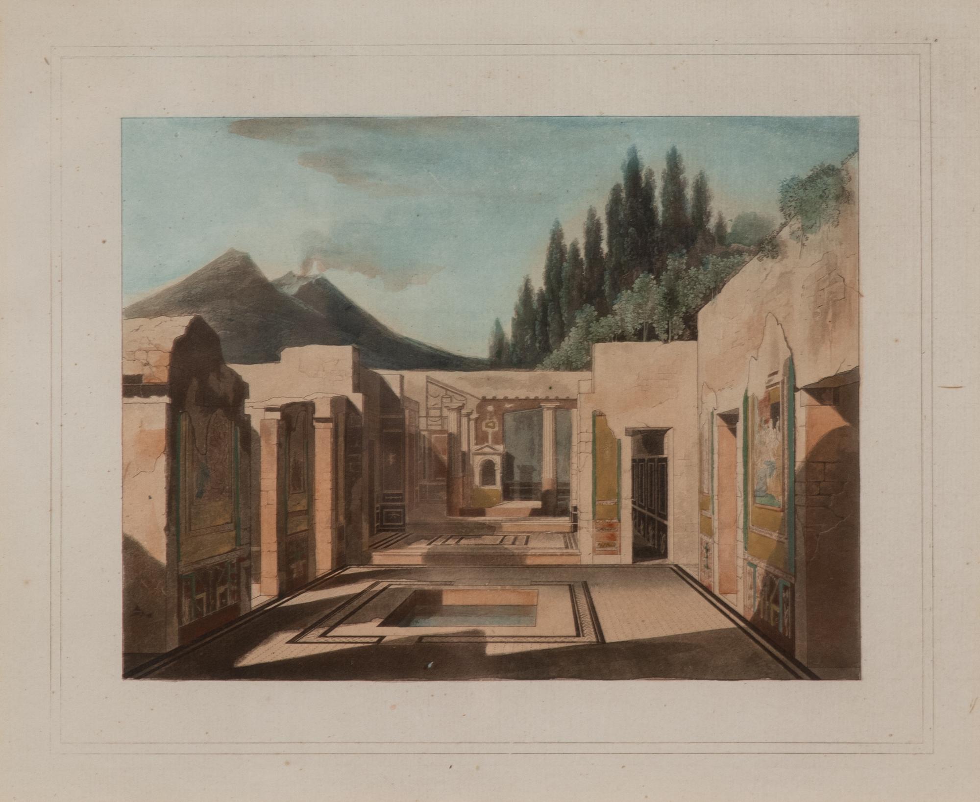 A Collection of Hand-Colored Engravings by Jules Frederic Bouchet Framed 20 3/4 x 16 3/4 inches. — (French, 1799-1860)