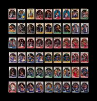 A Large Collection of 1989 Hoops Signed Autograph Basketball Cards (153)